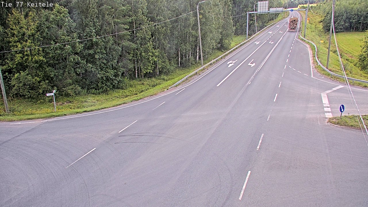 Kelikamerat Kuva Tie 77 Keitele, Keitele, Pohjois-Savo