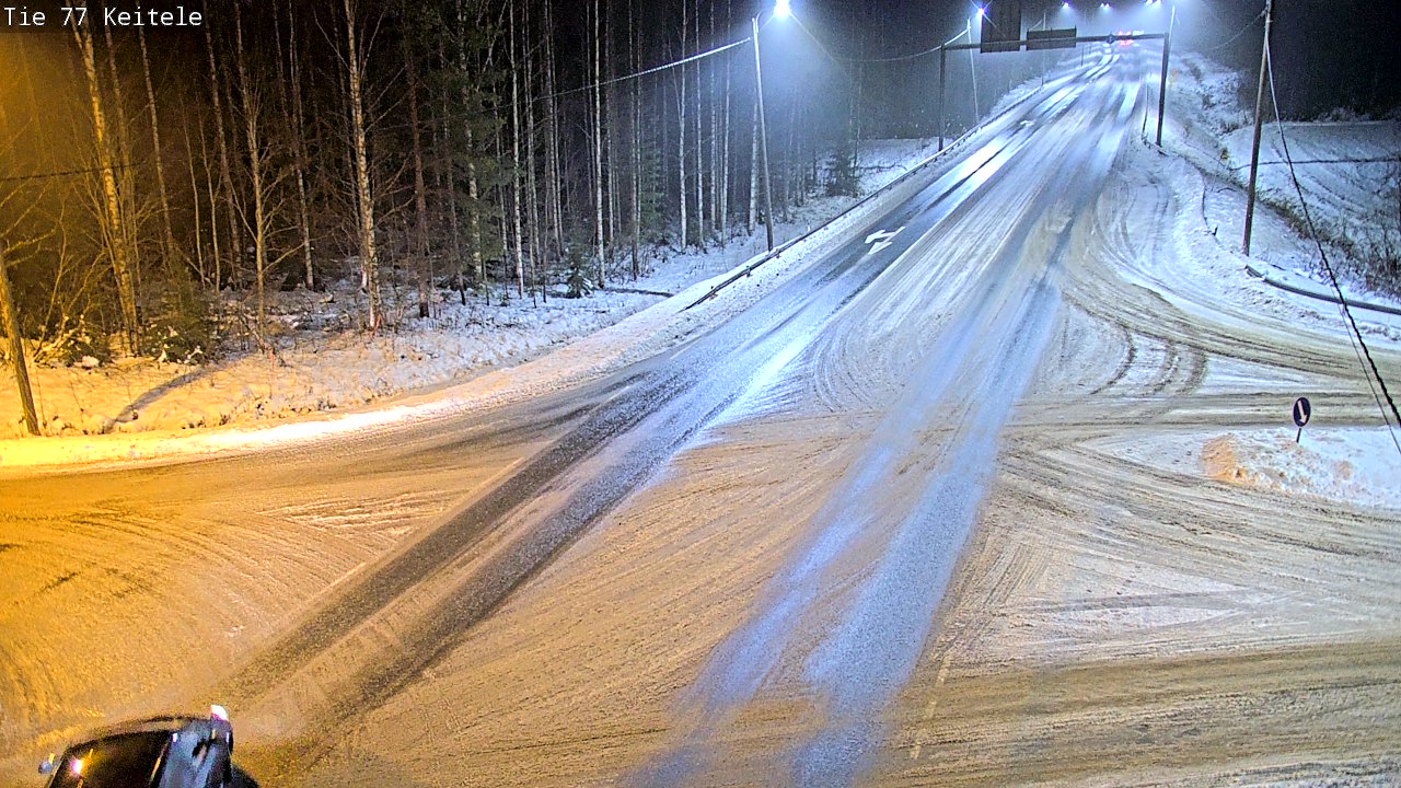 Weather Camera Image Väg 77 Keitele, Keitele, Pohjois-Savo
