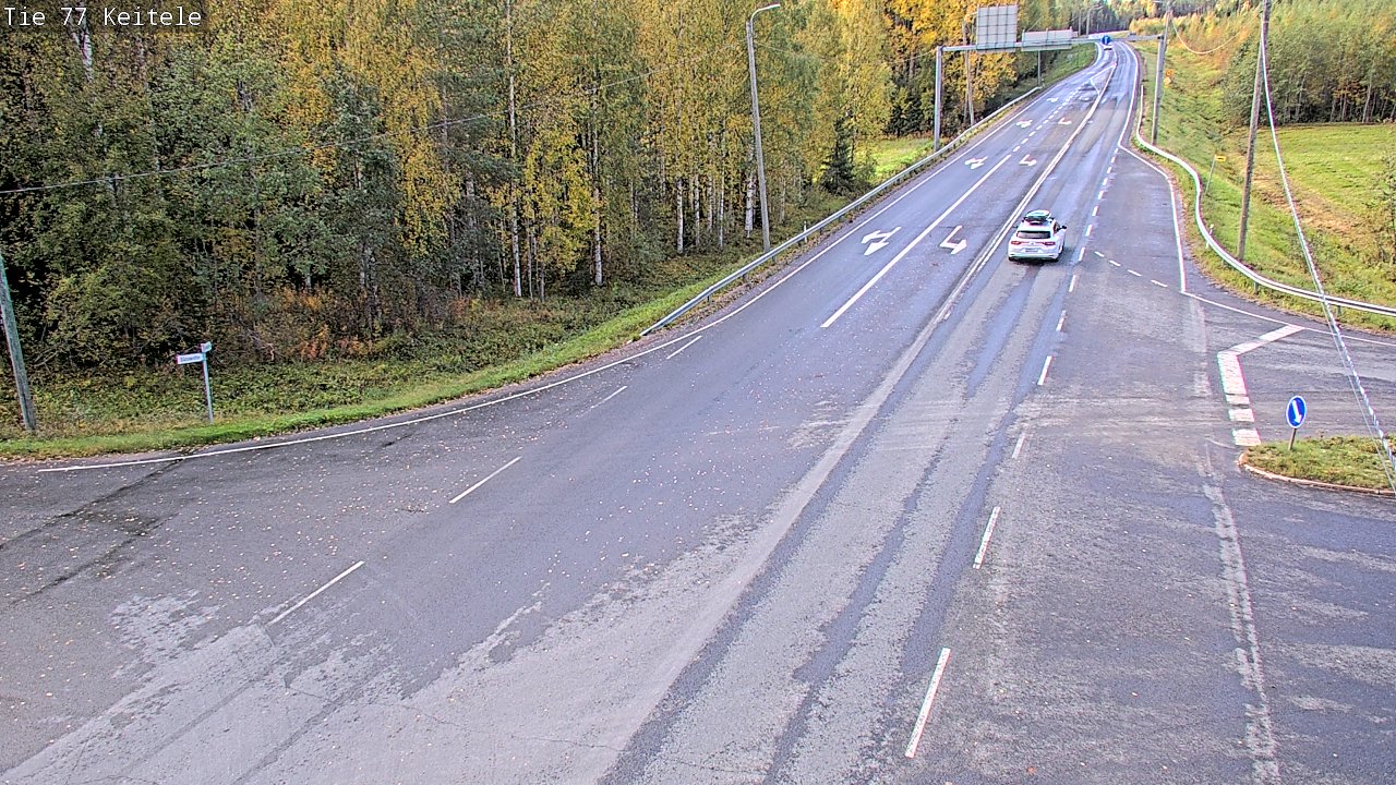 Kelikamerat Kuva Tie 77 Keitele, Keitele, Pohjois-Savo