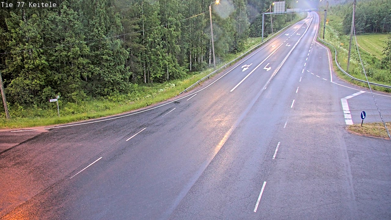 Kelikamerat Kuva Tie 77 Keitele, Keitele, Pohjois-Savo