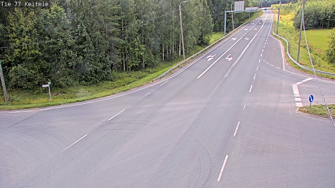 Kelikamerat Kuva Tie 77 Keitele, Keitele, Pohjois-Savo
