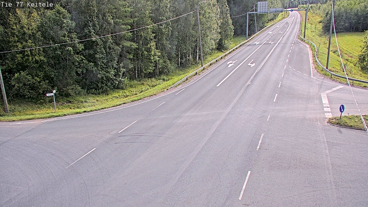 Kelikamerat Kuva Tie 77 Keitele, Keitele, Pohjois-Savo