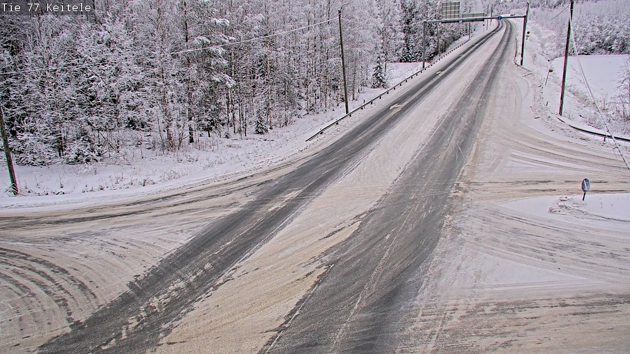 Kelikamerat Kuva Tie 77 Keitele, Keitele, Pohjois-Savo