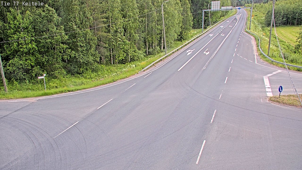 Kelikamerat Kuva Tie 77 Keitele, Keitele, Pohjois-Savo