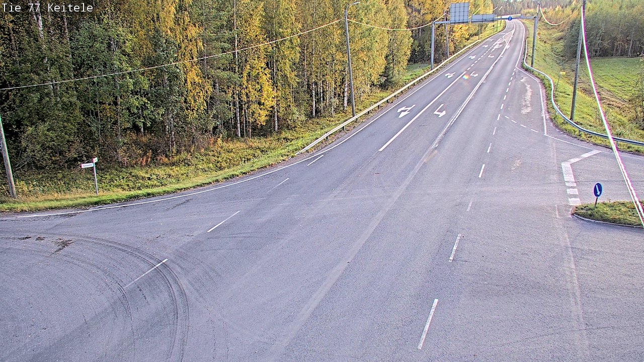 Kelikamerat Kuva Tie 77 Keitele, Keitele, Pohjois-Savo