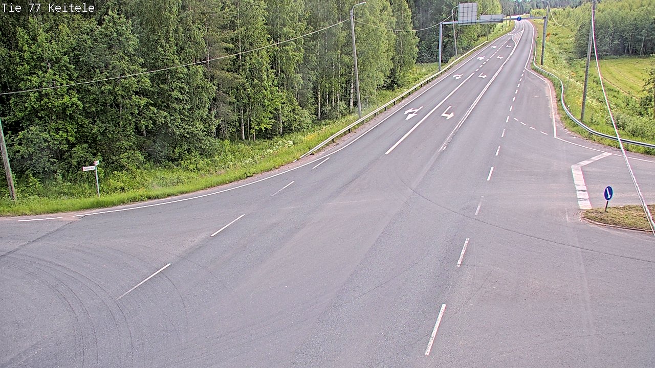 Kelikamerat Kuva Tie 77 Keitele, Keitele, Pohjois-Savo