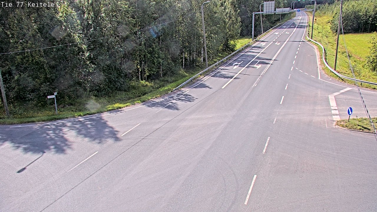 Kelikamerat Kuva Tie 77 Keitele, Keitele, Pohjois-Savo