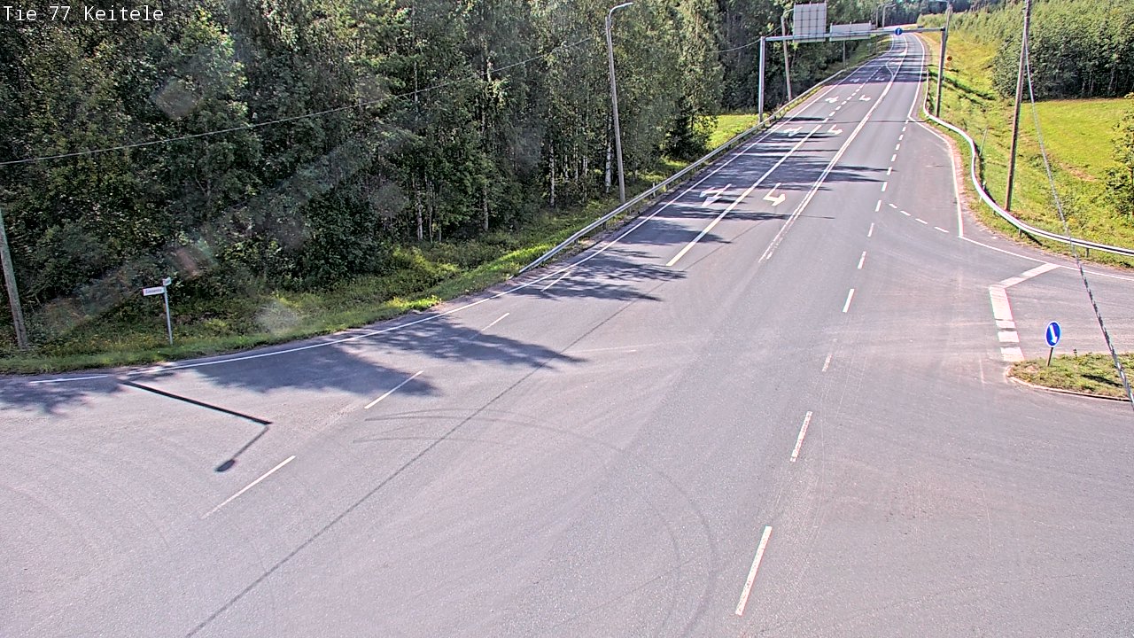 Kelikamerat Kuva Tie 77 Keitele, Keitele, Pohjois-Savo