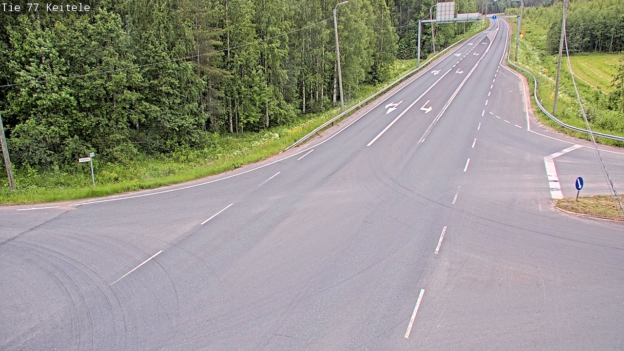 Kelikamerat Kuva Tie 77 Keitele, Keitele, Pohjois-Savo