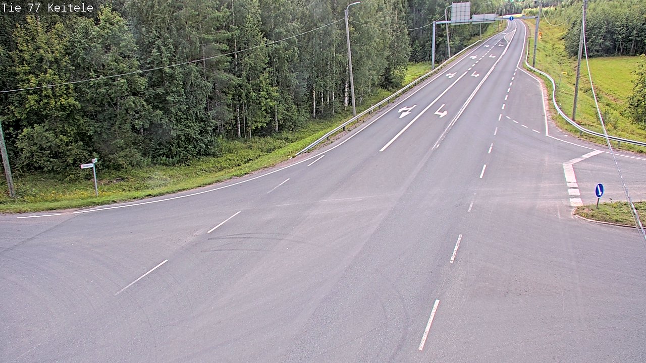 Kelikamerat Kuva Tie 77 Keitele, Keitele, Pohjois-Savo