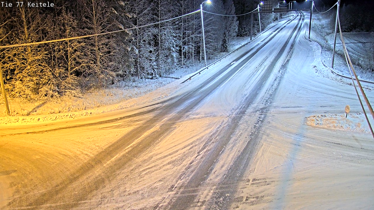 Kelikamerat Kuva Tie 77 Keitele, Keitele, Pohjois-Savo