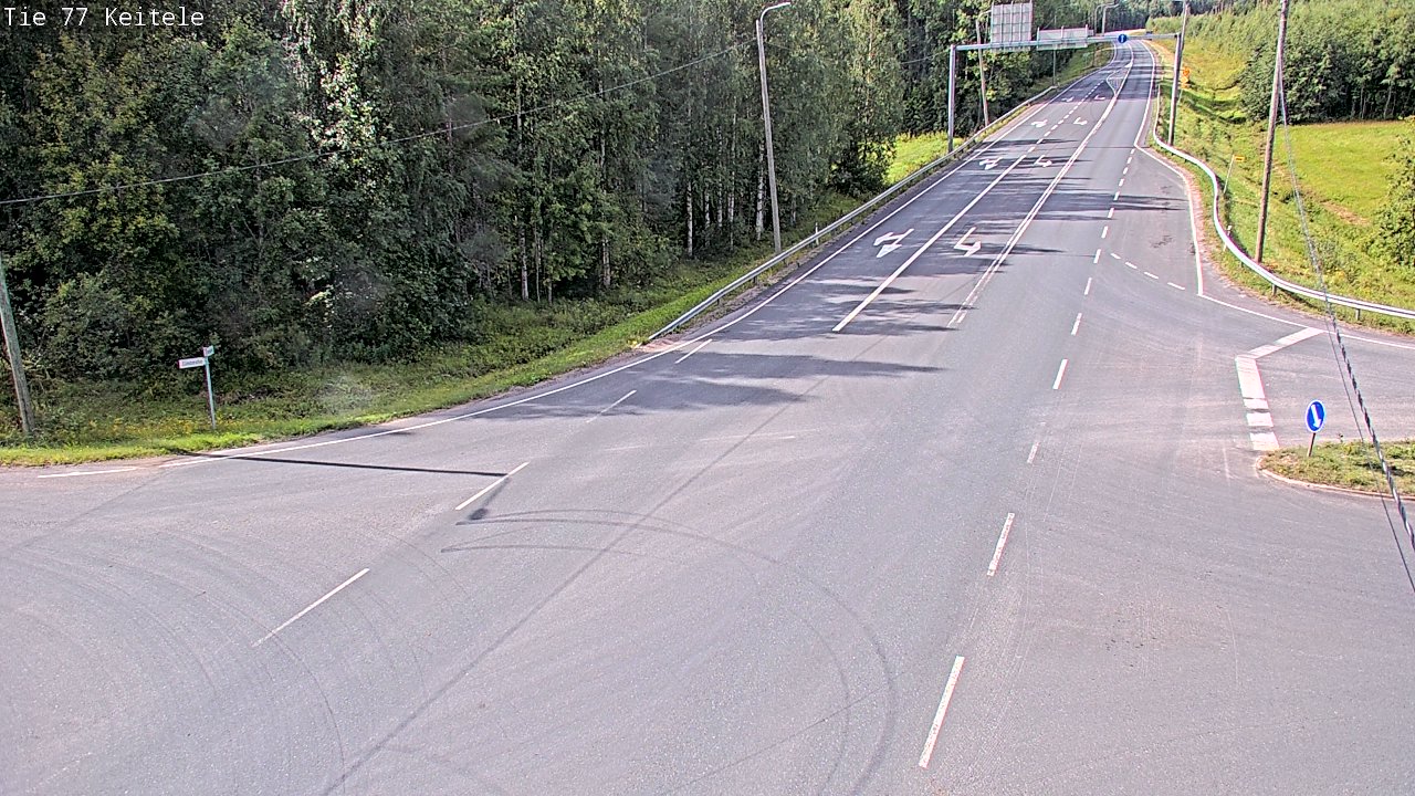Kelikamerat Kuva Tie 77 Keitele, Keitele, Pohjois-Savo