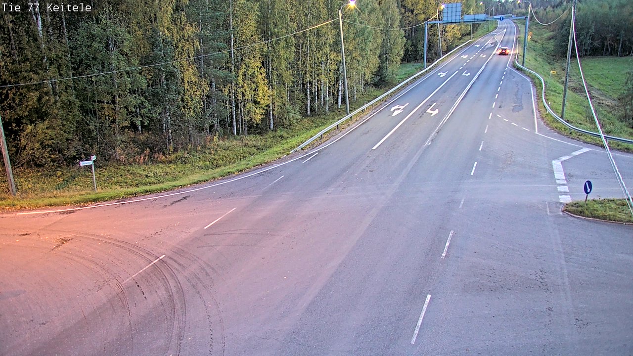 Kelikamerat Kuva Tie 77 Keitele, Keitele, Pohjois-Savo
