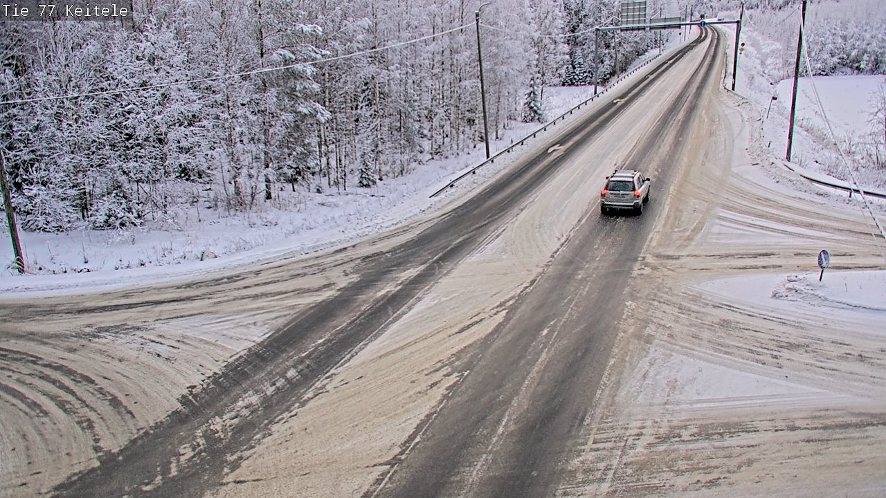Kelikamerat Kuva Tie 77 Keitele, Keitele, Pohjois-Savo