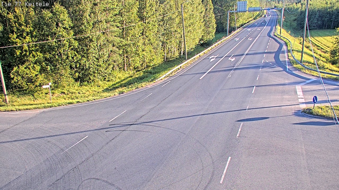 Kelikamerat Kuva Tie 77 Keitele, Keitele, Pohjois-Savo