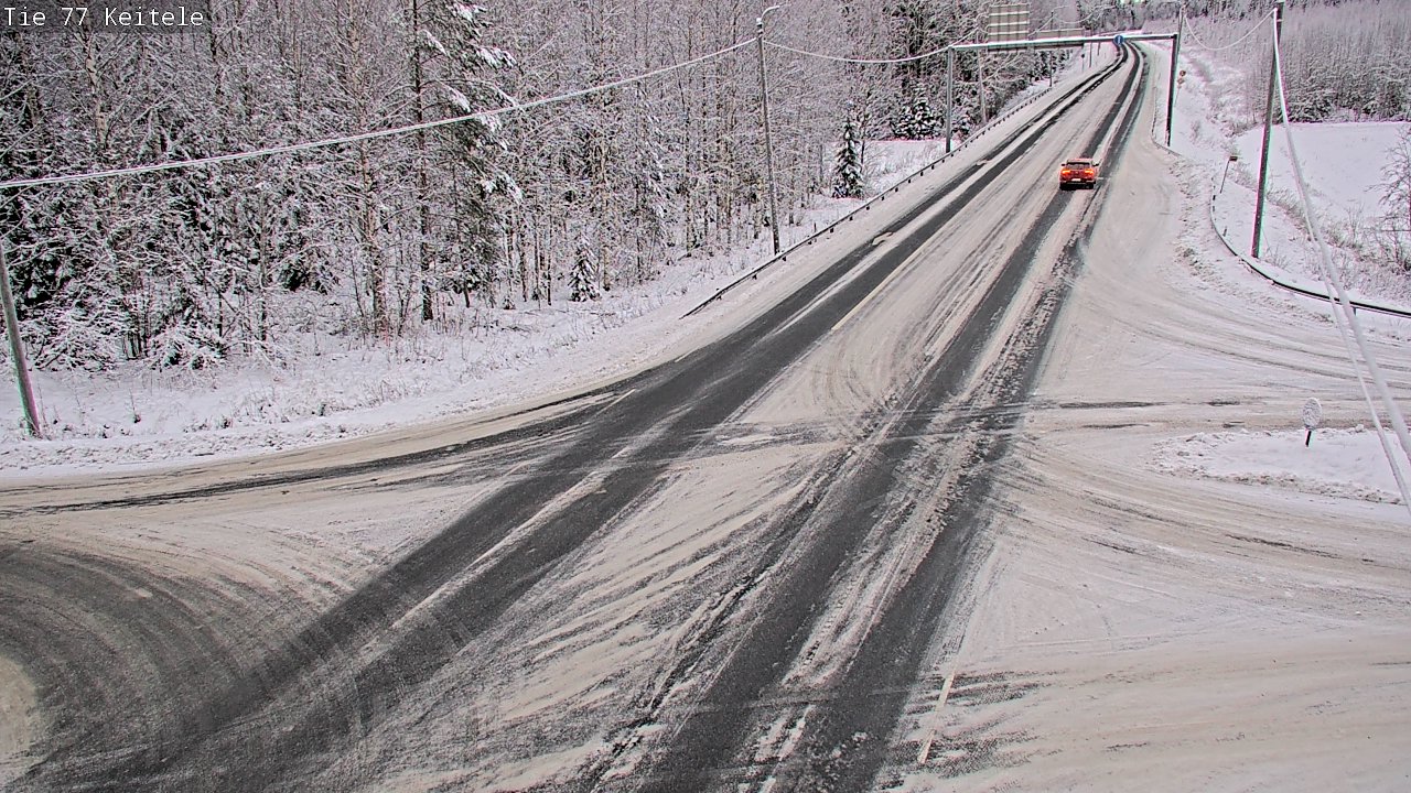 Kelikamerat Kuva Tie 77 Keitele, Keitele, Pohjois-Savo