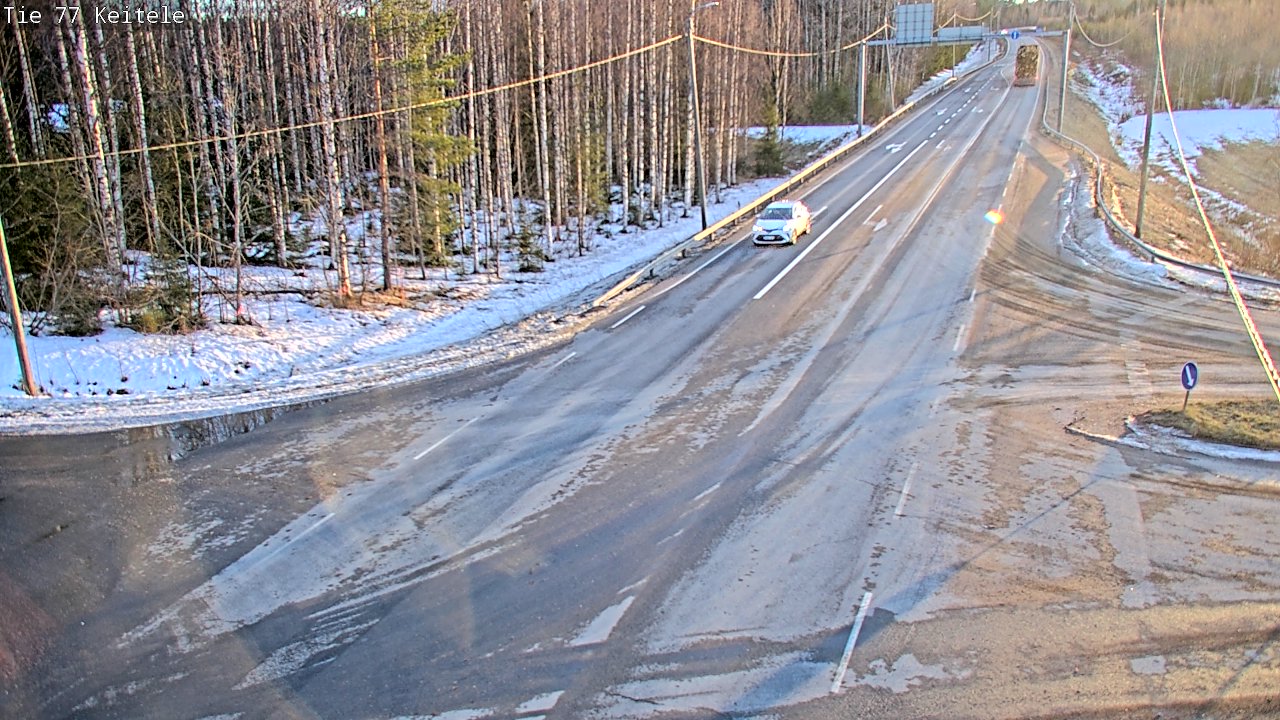 Kelikamerat Kuva Tie 77 Keitele, Keitele, Pohjois-Savo