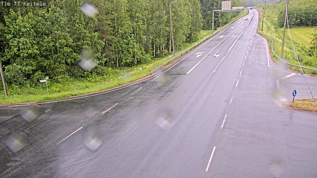 Kelikamerat Kuva Tie 77 Keitele, Keitele, Pohjois-Savo