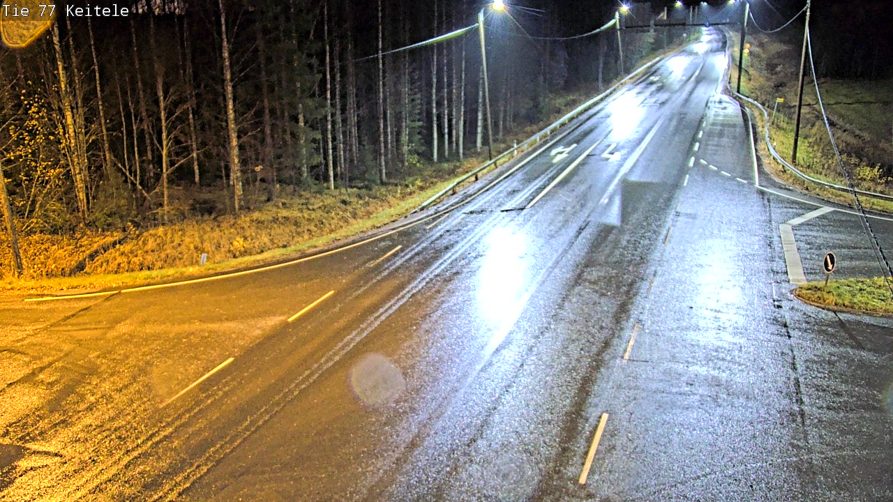 Weather Camera Image Väg 77 Keitele, Keitele, Pohjois-Savo