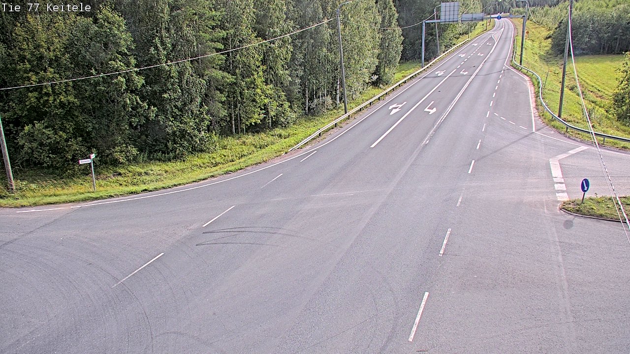 Kelikamerat Kuva Tie 77 Keitele, Keitele, Pohjois-Savo