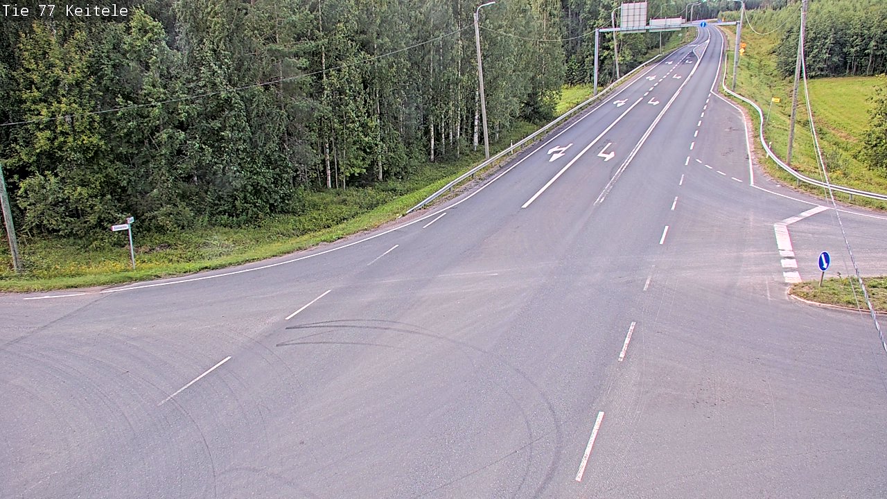 Kelikamerat Kuva Tie 77 Keitele, Keitele, Pohjois-Savo
