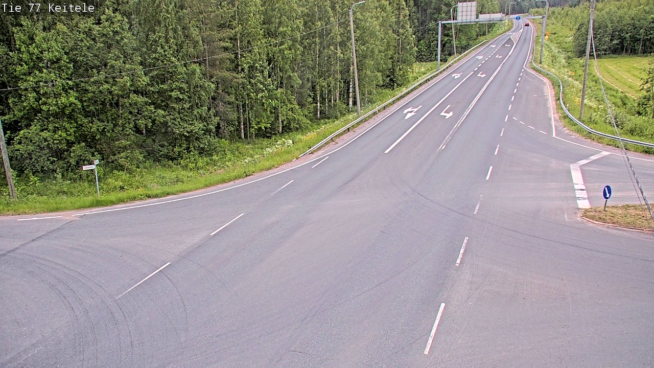 Kelikamerat Kuva Tie 77 Keitele, Keitele, Pohjois-Savo