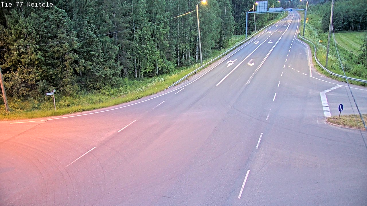 Kelikamerat Kuva Tie 77 Keitele, Keitele, Pohjois-Savo
