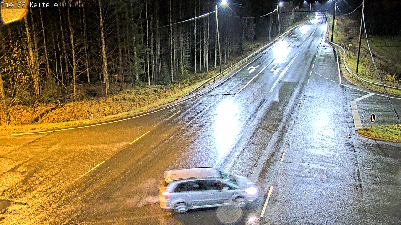 Weather Camera Image Väg 77 Keitele, Keitele, Pohjois-Savo