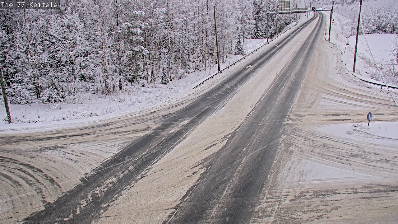 Kelikamerat Kuva Tie 77 Keitele, Keitele, Pohjois-Savo