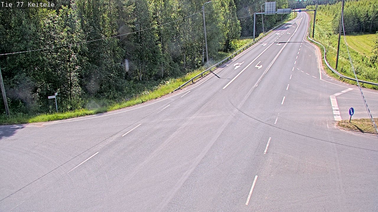 Kelikamerat Kuva Tie 77 Keitele, Keitele, Pohjois-Savo