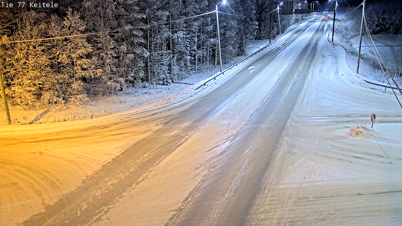 Weather Camera Image Väg 77 Keitele, Keitele, Pohjois-Savo