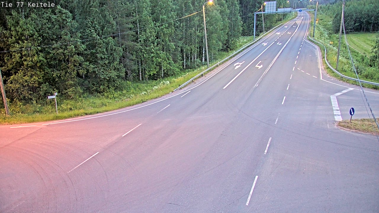 Kelikamerat Kuva Tie 77 Keitele, Keitele, Pohjois-Savo