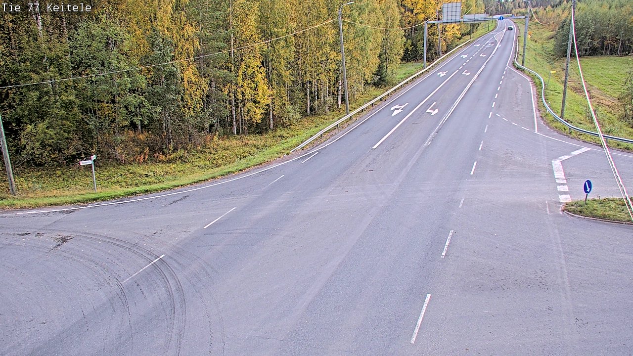 Kelikamerat Kuva Tie 77 Keitele, Keitele, Pohjois-Savo