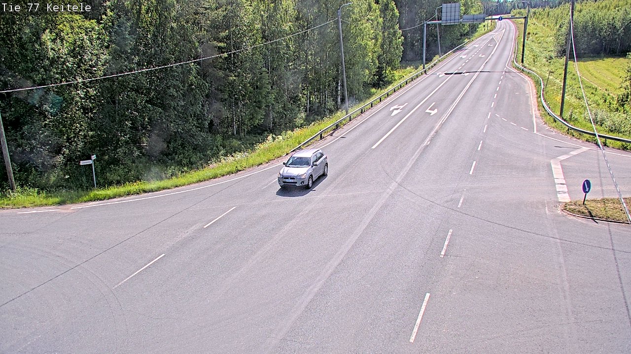 Kelikamerat Kuva Tie 77 Keitele, Keitele, Pohjois-Savo