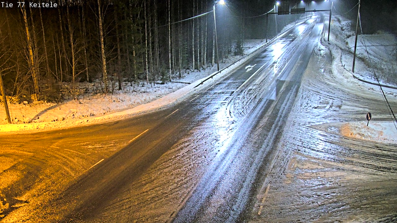 Weather Camera Image Väg 77 Keitele, Keitele, Pohjois-Savo