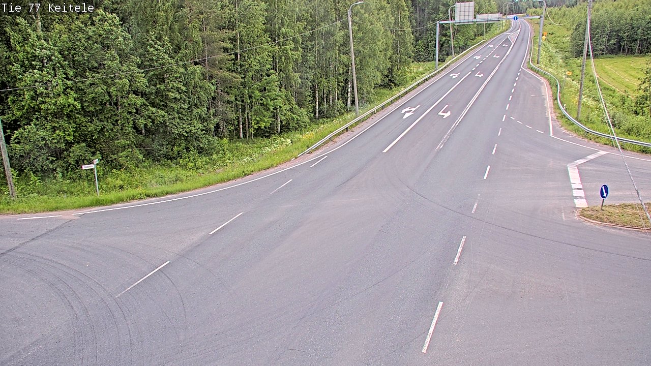 Kelikamerat Kuva Tie 77 Keitele, Keitele, Pohjois-Savo