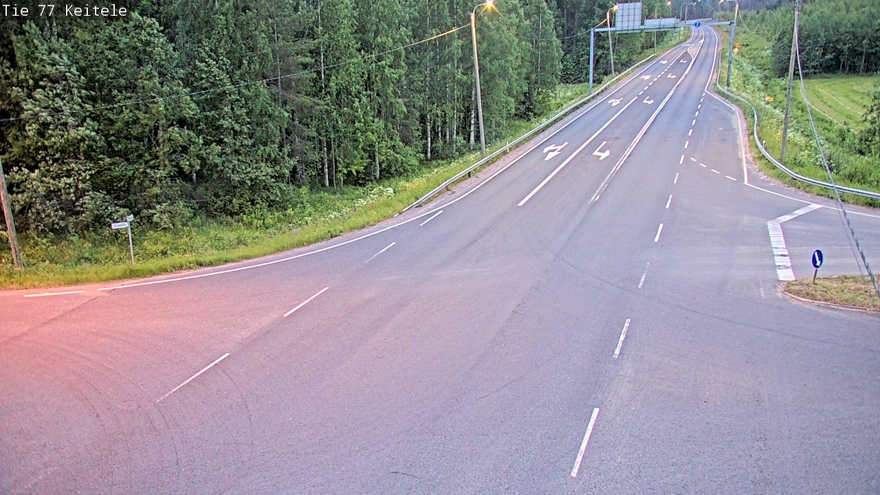Kelikamerat Kuva Tie 77 Keitele, Keitele, Pohjois-Savo