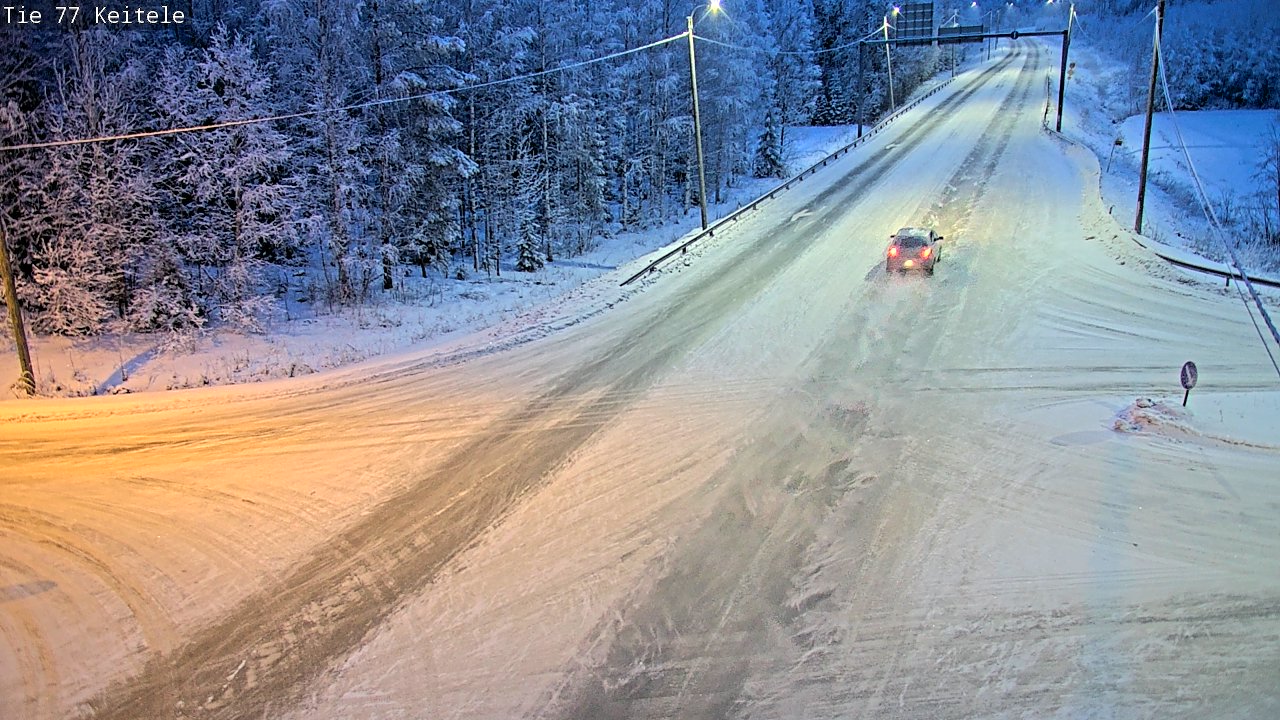 Kelikamerat Kuva Tie 77 Keitele, Keitele, Pohjois-Savo