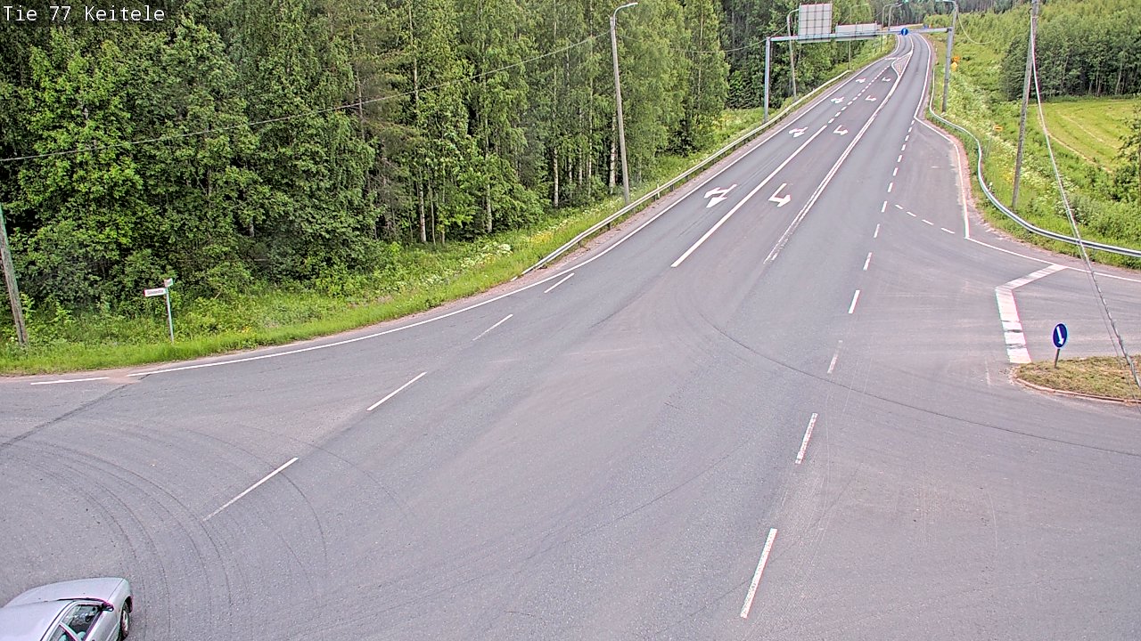 Kelikamerat Kuva Tie 77 Keitele, Keitele, Pohjois-Savo