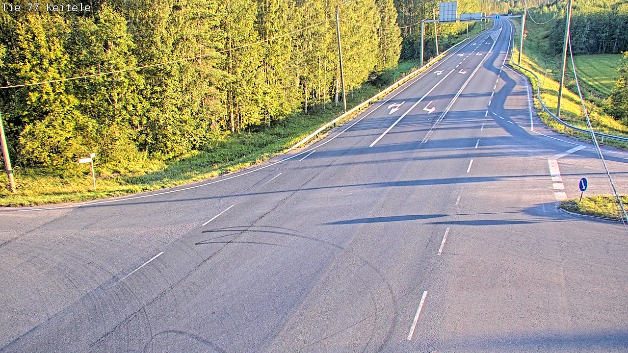 Kelikamerat Kuva Tie 77 Keitele, Keitele, Pohjois-Savo