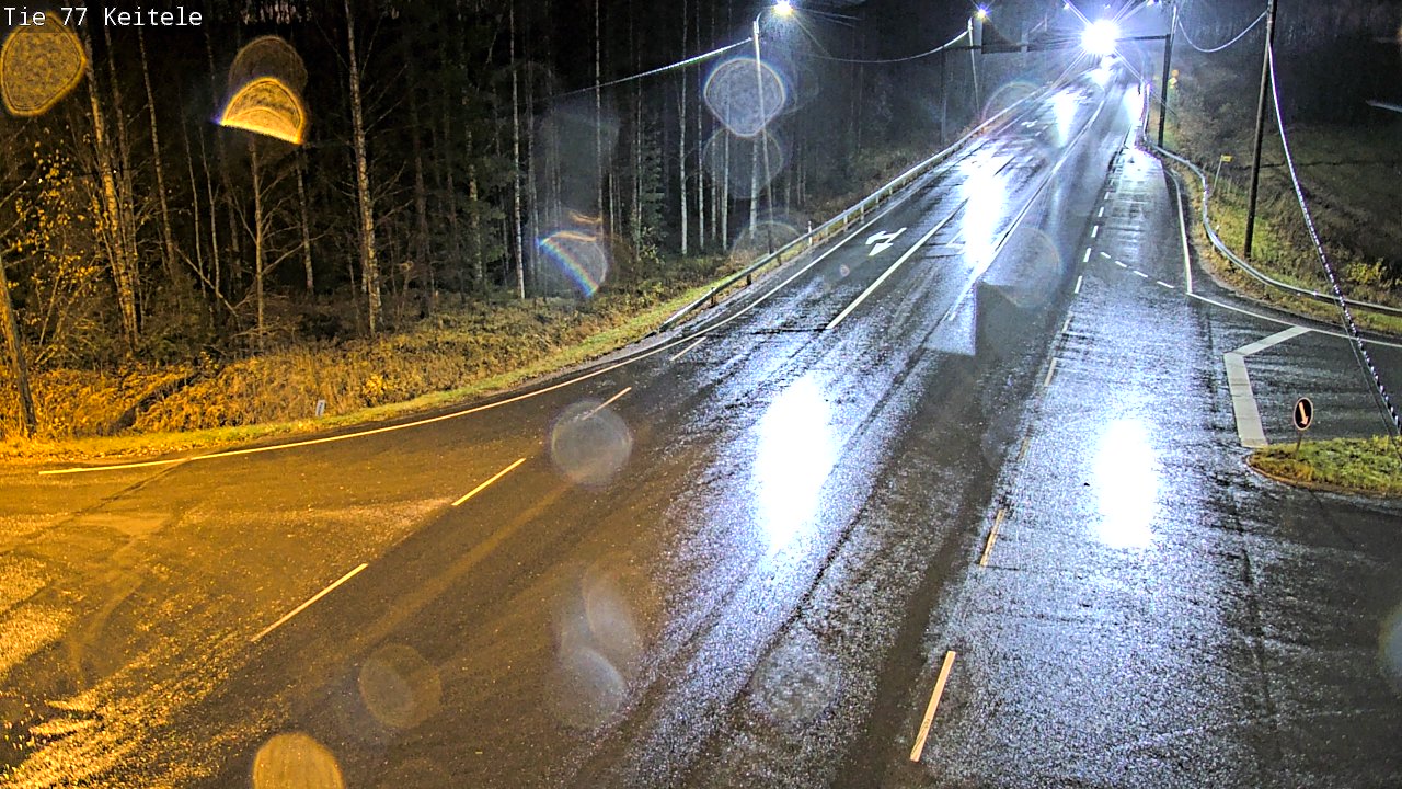 Weather Camera Image Väg 77 Keitele, Keitele, Pohjois-Savo
