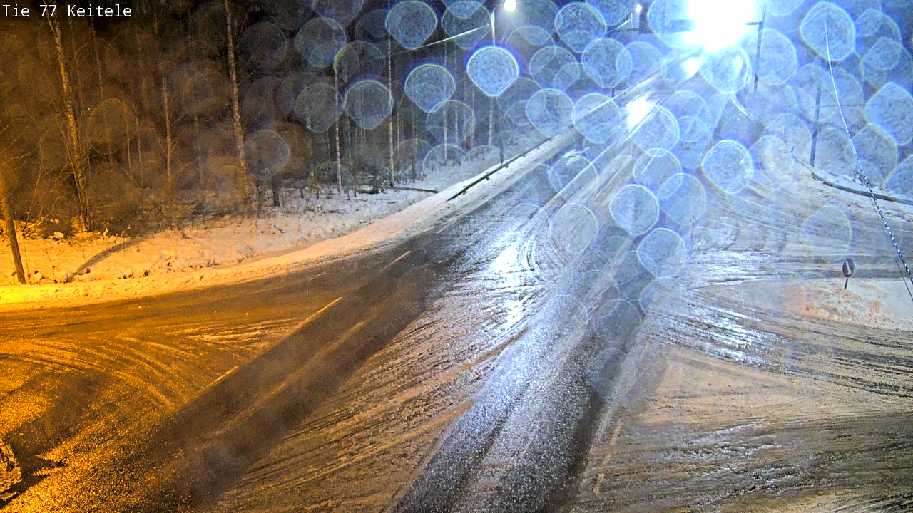 Weather Camera Image Väg 77 Keitele, Keitele, Pohjois-Savo