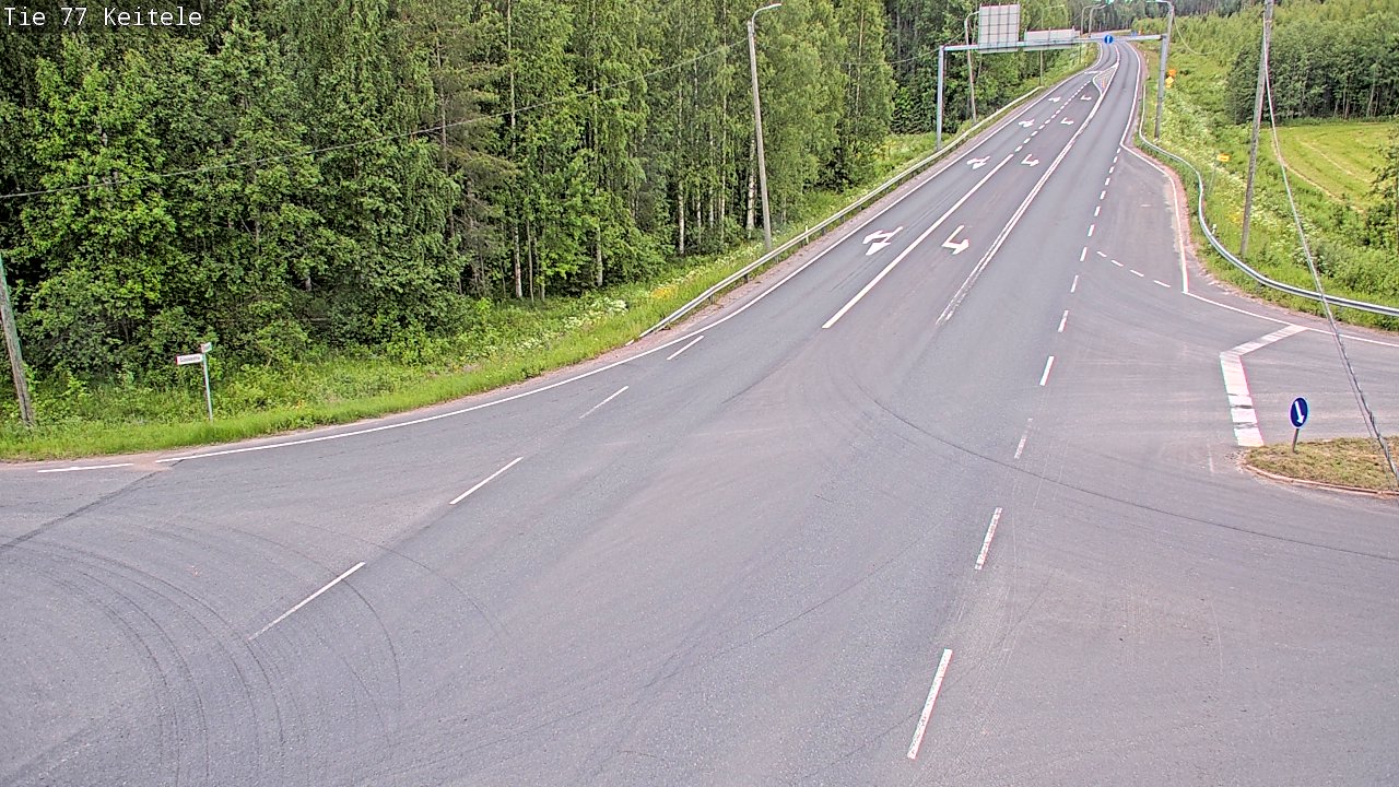 Kelikamerat Kuva Tie 77 Keitele, Keitele, Pohjois-Savo