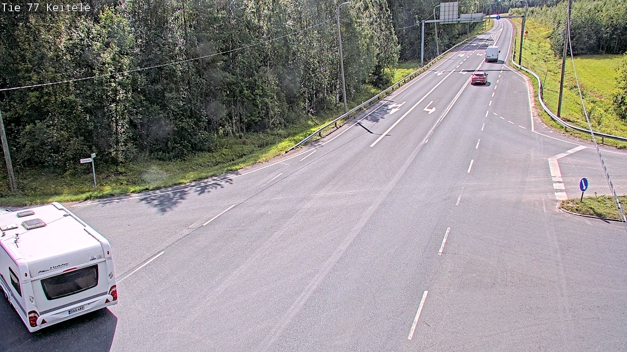 Kelikamerat Kuva Tie 77 Keitele, Keitele, Pohjois-Savo