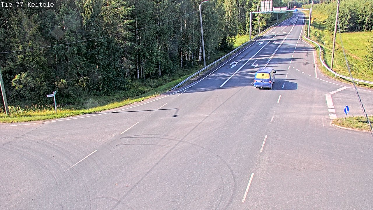 Kelikamerat Kuva Tie 77 Keitele, Keitele, Pohjois-Savo