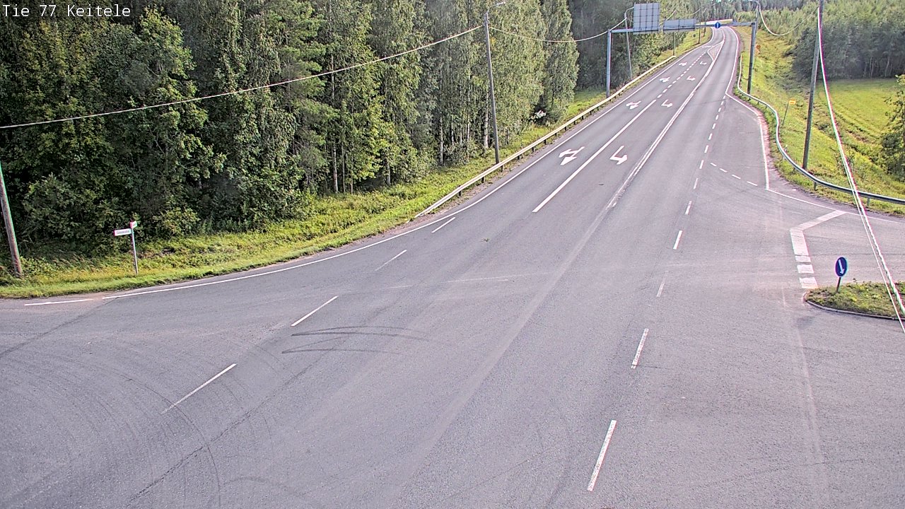 Kelikamerat Kuva Tie 77 Keitele, Keitele, Pohjois-Savo