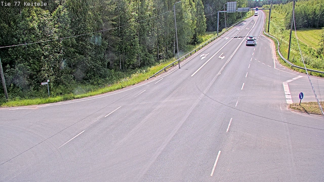 Kelikamerat Kuva Tie 77 Keitele, Keitele, Pohjois-Savo