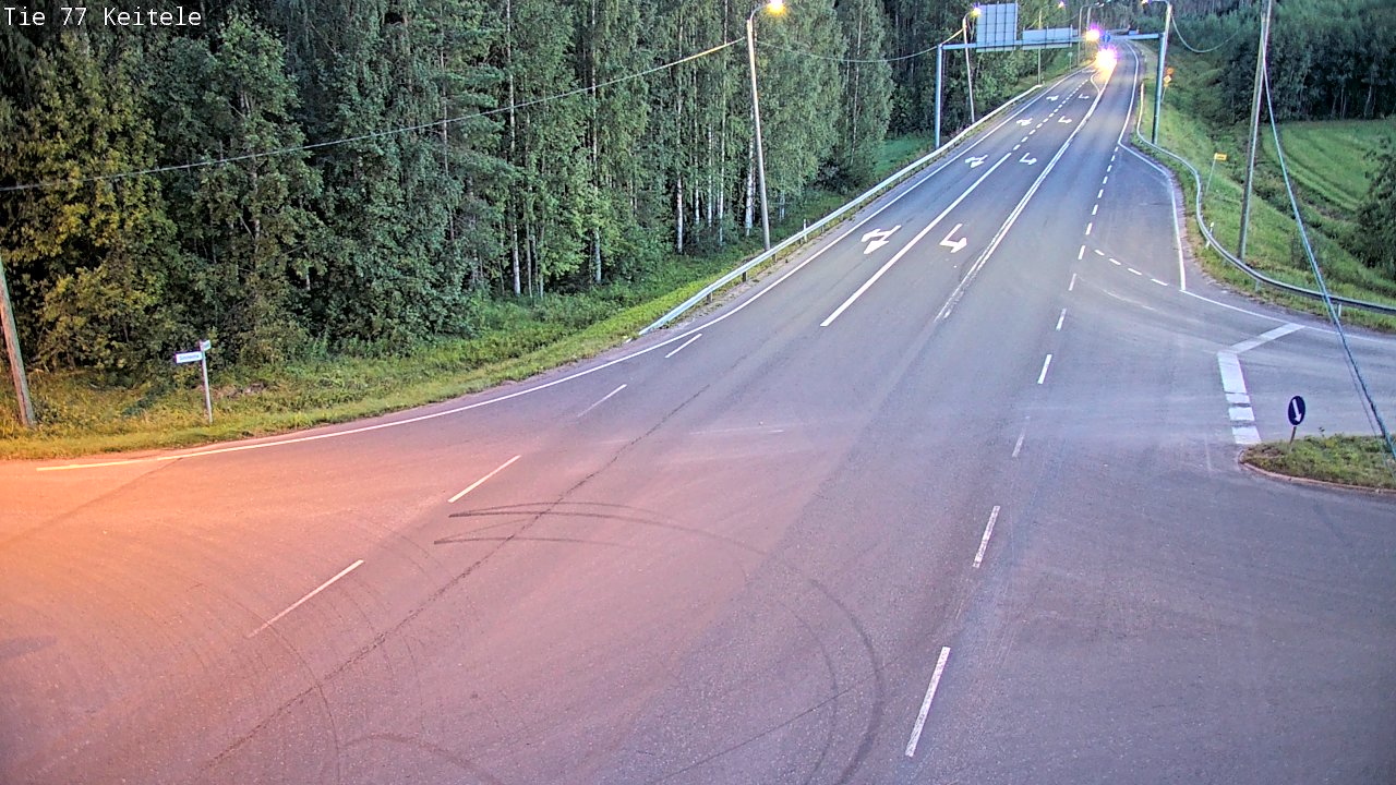 Kelikamerat Kuva Tie 77 Keitele, Keitele, Pohjois-Savo
