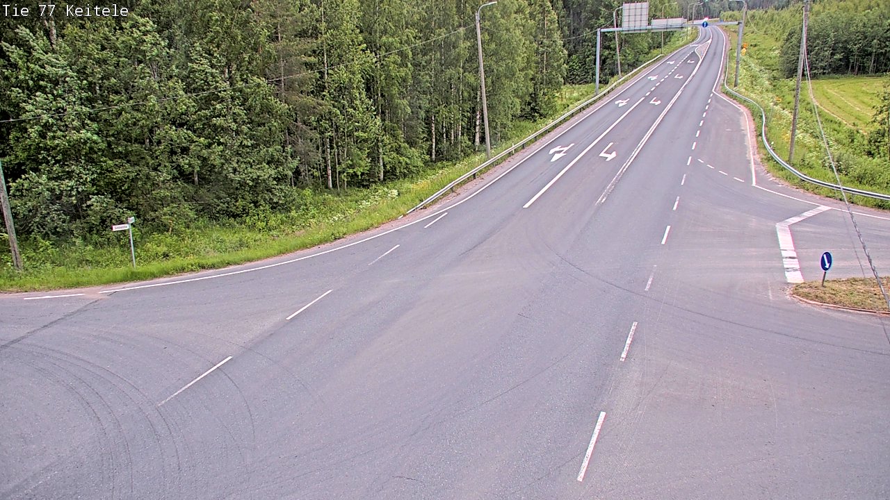 Kelikamerat Kuva Tie 77 Keitele, Keitele, Pohjois-Savo