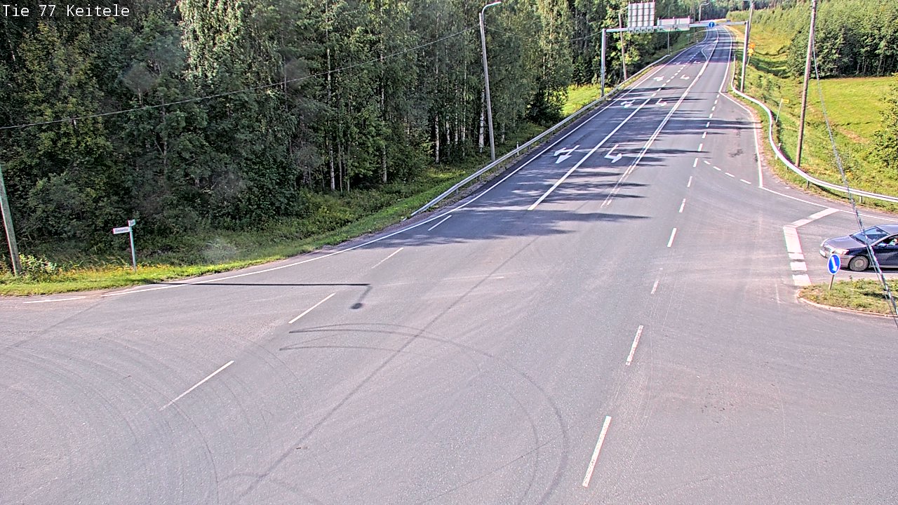 Kelikamerat Kuva Tie 77 Keitele, Keitele, Pohjois-Savo
